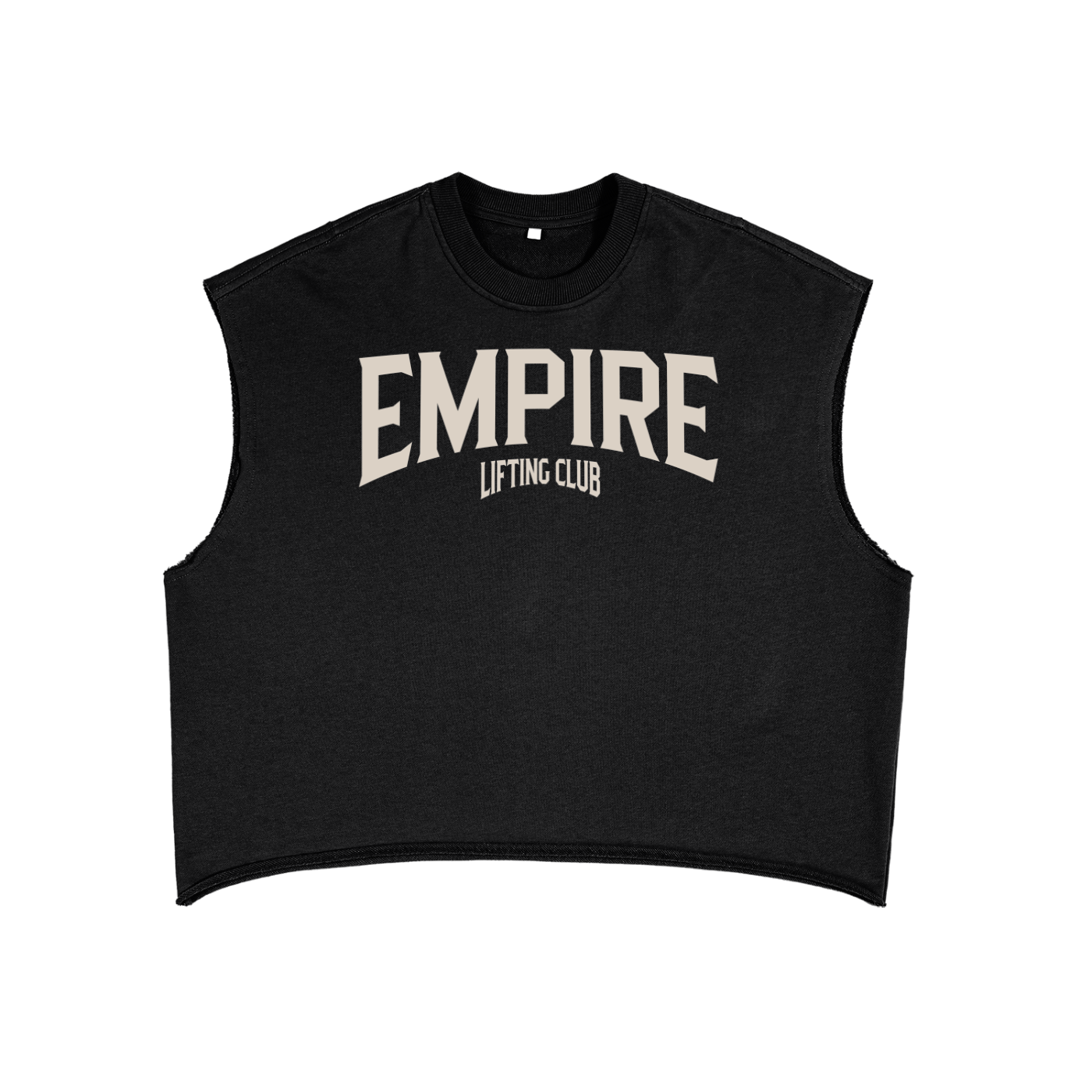 French Terry Boxy Tank Top