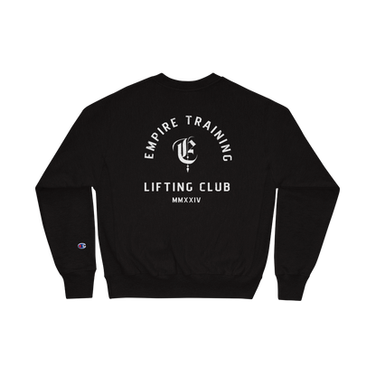 #lifting club sweater